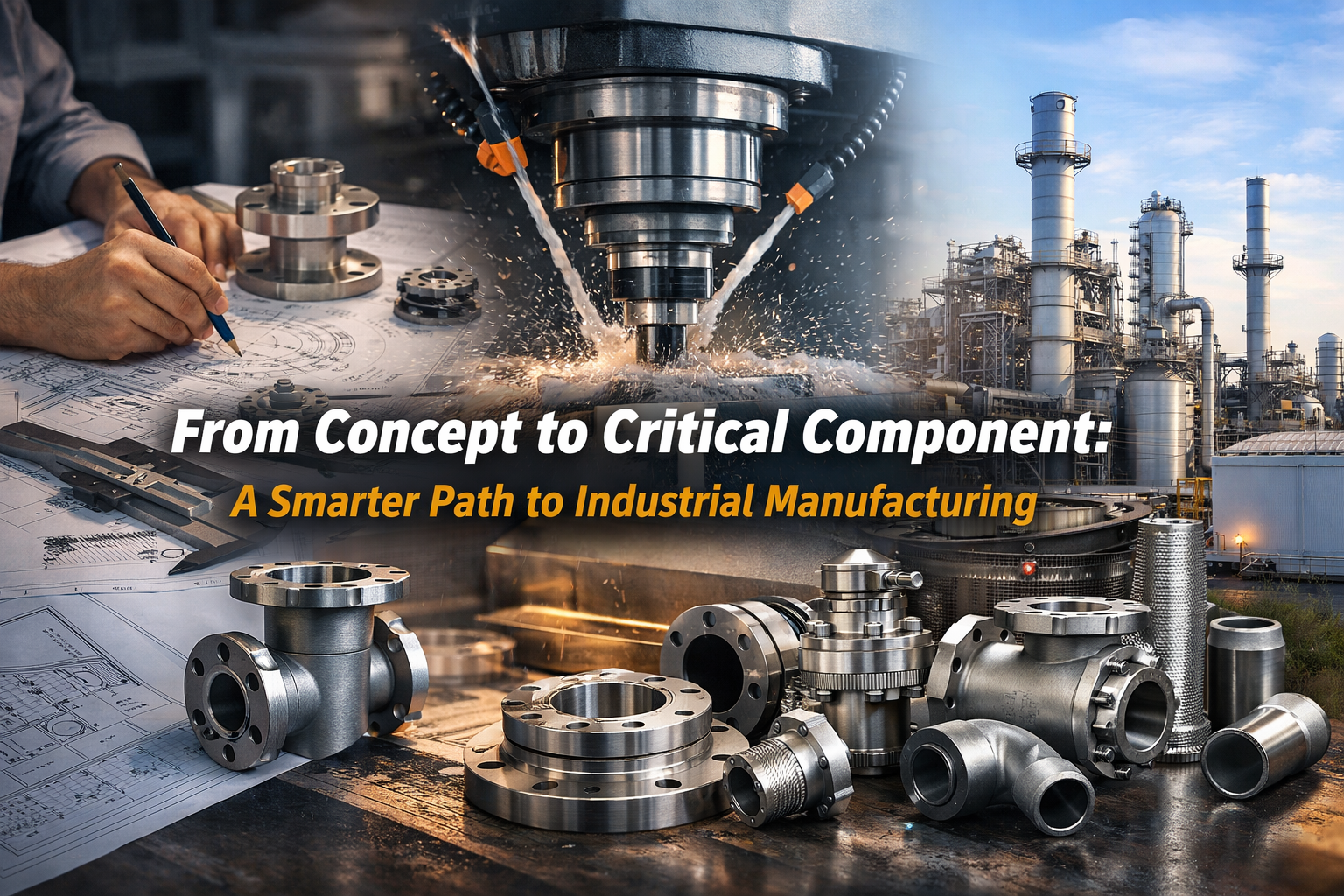From Concept to Critical Component: A Smarter Path to Industrial Manufacturing