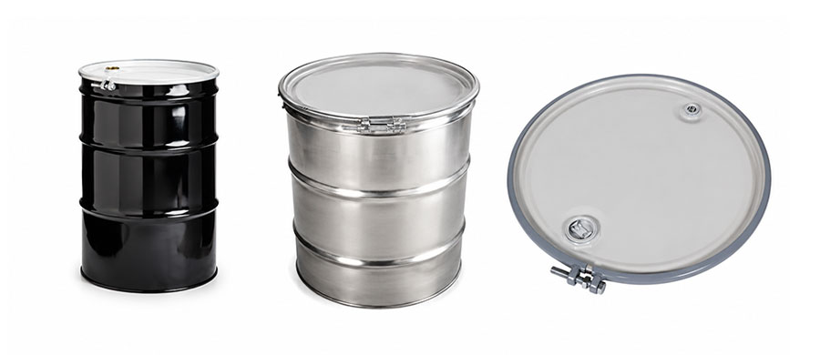 Open Top Steel Drums (Removable Lid)